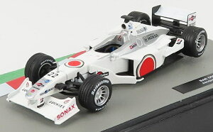 BAR F1 002 HONDA�z���_ N 22 2000�V�[�Y�� �W���b�N���B���k�[�� �z���C�g FORMULA1-THE-CAR-COLLECTION-SALVAT / EDICOLA 1/43 �~�j�J�[