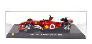 Ferrari�t�F���[�� F1 F2002 N 2 2002 RUBENS BARRICHELLO RED LE-GRANDI-FERRARI-F1 COLLECTION / EDICOLA 1/24 �~�j�J�[