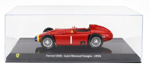 Ferrari�t�F���[�� F1 D50 N 1 WORLD CHAMPION 1956 JUAN MANUEL FANGIO RED LE-GRANDI-FERRARI-F1 COLLECTION / EDICOLA 1/24 �~�j�J�[