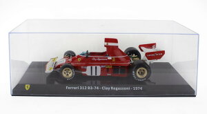 Ferrari�t�F���[�� F1 312 B3 74 N 11 1974 CLAY REGAZZONI RED WHITE LE-GRANDI-FERRARI-F1 COLLECTION / EDICOLA 1/24 �~�j�J�[