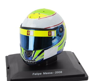 Helmet�w�����b�g F1 �t�F���y�}�b�T F2008 �`�[�� Ferrari�t�F���[�� 2008 ���C�g�O���[�� �u���[ �z���C�g SPARK-EDITION-CASCHI-DEI-PILOTI-FERRARI-COLLECTION / EDICOL