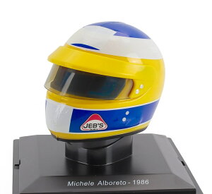 Helmet�w�����b�g F1 �~�P�[���A���{���[�g �`�[�� Scuderia�X�N�[�f���A Ferrari�t�F���[�� SEFAC F1 86 1986 �C�G���[ SPARK-EDITION-CASCHI-DEI-PILOTI-FERRARI-COLLECT