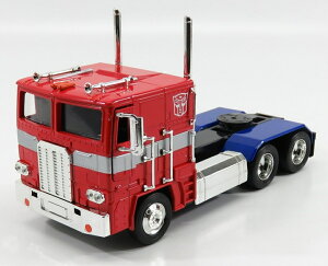 FREIGHTLINER�t���C�g���C�i�[ FLT86 �g���N�^�[�g���b�N 1986 �I�v�e�B�}�X�v���C�� �g�����X�t�H�[�}�[ 4 2014 ���b�h�u���[ TV SERIES / JADA 1/24 �~�j�J�[