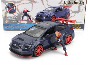 SUBARU�X�o�� WRX STI �z���C�g�{�f�B ��p���� �Տ�I�m�t�B�M���A 2016 �O���[ TV SERIES / JADA 1/24 �~�j�J�[