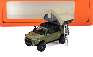 Toyota�g���^ 4Runner4�����i�[ TRD PRO �I�[�o�[�����h 2018 �O���[�� / GCD 1/64 �~�j�J�[