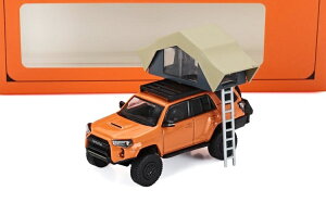 Toyota�g���^ 4Runner4�����i�[ TRD PRO �I�[�o�[�����h 2018 �I�����W / GCD 1/64 �~�j�J�[