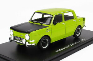 SIMCA�V���J 1000 �����[2 1974 �O���[���u���b�N CENTAURIA-AUTO-VINTAGE-EUROPE-COLLECTION / EDICOLA 1/24 �~�j�J�[
