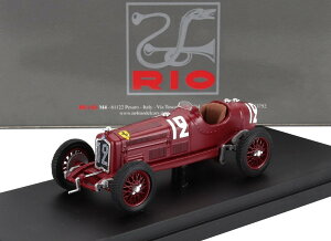 ALFA ROMEO�A���t�@�����I F1 P3 N 12 ������ �t�����XGP 1934 ���C�V���� ���b�h / RIO-MODELS 1/43 �~�j�J�[