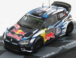 VOLKSWAGEN�t�H���N�X���[�Q�� �|�� WRC �D�� �����e�J���� 2016 �z���C�g�u���[ EAGLEMOSS-RALLY-MONTECARLO-COLLECTION / EDICOLA 1/43 �~�j�J�[