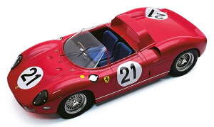 �y�\��z2026�N�����\��Ferrari�t�F���[�� 275P �X�p�C�_�[ 3.3L V12 ���}��24���� 1964 N 21 ���b�h / TECNOMODEL 1/18 �~�j�J�[