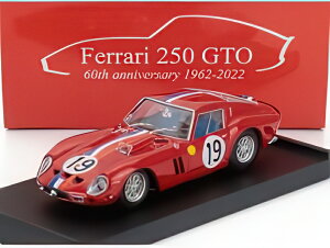 FERRARI 250 GTO 3.0L V12 N[y `[ sG[Emu 19 2 }24 1962 WEMVF sG[Emu bh zCg u[/ BRUMM 1/43 ~jJ[