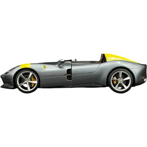 Ferrari�t�F���[�� Monza SP1 2019 silver grey / yellow / Bburago 1/18 �~�j�J�[
