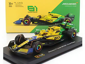 McLAREN F1 MCL38 `[ }N[ 81 2 iRGPiZi30NLOj 2024 IXJ[EsAXg hCo[tBMAE CG[ O[ ubN/ Bburago 1/43 VOl`[