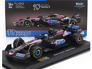 ALPINE F1 A524 `[ BWT As[k 10 V[Y 2024 sG[EKX[ hCo[tBMAE ubN u[ sN/ Bburago 1/43 VOl`[