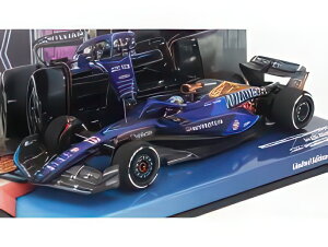 WILLIAMS F1 FW45 TEAM WILLIAMS RACING GULF N 23 LAS VEGAS USA GP 2023 �A���N�T���_�[�E�A���{�� �u���[ �u���b�N/ MINICHAMPS 1/43 111�����~�j�J�[