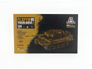 戦車 PZ. KPFW. VI ティーガー I Ausf. E 軍用 1945/ ITALERI 1/56 プラモデル キット模型ミニカー