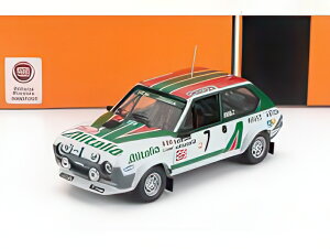 FIAT RITMO 75 ABARTH ALITALIA (�i�C�g�o�[�W����) N 7 RALLY MONTECARLO 1979 �y�[���E�G�N�����h �n���X�E�V���o�� �z���C�g �O���[�� ���b�h/ IXO 1/43 �~�j�J�[