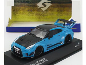 NISSAN GT-R (R35) LB ���[�N�X �V���G�b�g �N�[�y 2019 �u���[ �u���b�N/ SOLIDO 1/43 �~�j�J�[