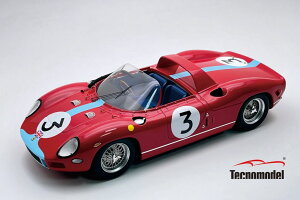 y\z12ȍ~\FERRARI 330P 4.0L V12 XpC_[ 3 D c[XggtB[ 1964 OnEq bhCgu[/ TECNOMODEL 1/18 ~jJ[