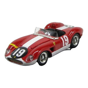 Ferrari�t�F���[�� 500TRC Spider�X�p�C�_�[ 1957 No.19 Nurburgring�j�����u���N�����N Bauer Kochert ���b�h �z���C�g / ART-MODEL 1/43 �~�j�J�[