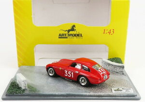 FERRARI�t�F���[�� 166MM BERLINETTA TOURING 1951 sn020I No.351 MILLE MIGLIA�~�b���~���A G.ROTA R.TOS / ART-MODEL 1/43 �~�j�J�[