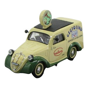 Fiat�t�B�A�b�g 500B �t���S�� �o�� Galbani 1950 �N���[�� �O���[�� SERIE CAROSELLO ITALIANO / BRUMM 1/43 �~�j�J�[