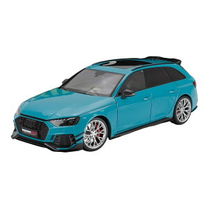 AUDI�A�E�f�B A4 RS4 DARWIN PRO (B9) AVANT�A�o���g SW STATION WAGON�X�e�[�V�������S�� 2020 BLUE MET�u���[���^���b�N / NZG 1/18 �~�j�J�[