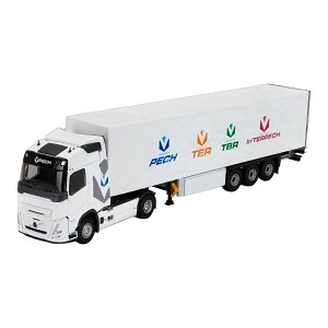VOLVO�{���{ FH AERO�G�A�� 2024 TRUCK�g���b�N CASSONATO PECH TRANSPORTS �z���C�g / ELIGOR 1/43 �g���b�N���p��