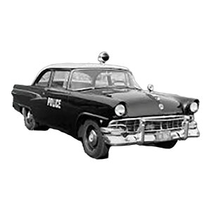 �y�\��z2026�N�����\�� FORD USA�t�H�[�h CUSTOMLINE�J�X�^�����C�� BERLINE�x�����[�k POLICE�|���X 1956 BLACK�u���b�N / ESVAL 1/43 �~�j�J�[