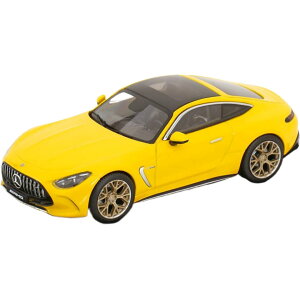 Mercedes�����Z�f�X AMG GT 63 2023 yellow�C�G���[ / I-Scale 1/43 �~�j�J�[