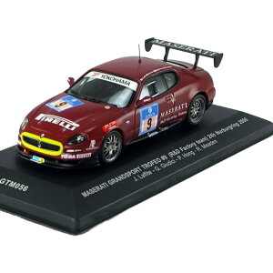 Maserati�}�Z���e�B Grandsport Trofeo No.9 Nuerburgring 2006 Laffite Giudici Hong Meaden / IXO 1/43 �~�j�J�[