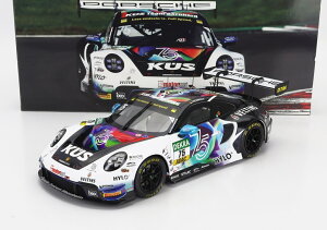 Porsche�|���V�F 911 992 GT3 R #75 Team KUS Bernhard DTM 2023 Laurin Heinrich �z���C�g �u���b�N / IXO 1/18 �~�j�J�[