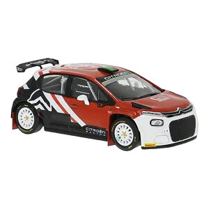 �y�\��z CITROEN�V�g���G�� C3 RALLY2 2025 FAFE TEST RALLY LANCE STROLL NUNO PINTO RED���b�h WHITE�z���C�g / IXO 1/43 �~�j�J�[