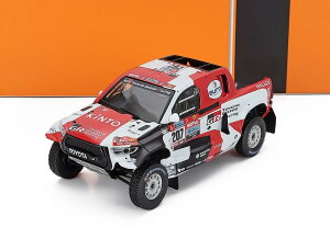 �y�\��z Toyota�g���^ Hilux GR DKR EVO T1+ Team Gazoo Racing No.207 Rally Dakar 2022 Giniel de Villie / IXO 1/43 �~�j�J�[