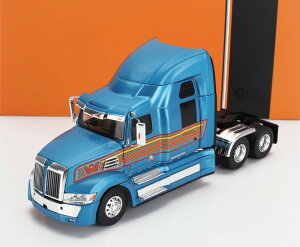 �y�\��z Western Star�E�F�X�^���X�^�[ 5700 EX Tractor�g���N�^�[ Truck�g���b�N 3assi 2009 ���C�g�u���[���^���b�N ���b�h / IXO 1/43 �g���b�N���p��
