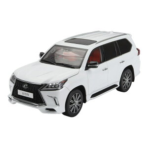 Lexus���N�T�X LX570 2022 �z���C�g / LCD 1/18 �~�j�J�[