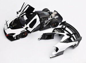 �y�\��z2026�N�����\�� McLaren�}�N���[���� Senna�Z�i GTR 2021 �z���C�g �u���b�N / LCD 1/18 �~�j�J�[
