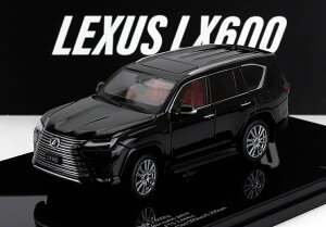 Lexus���N�T�X LX600 2024 �u���b�N �J�@�\�t�� / LCD 1/43 �~�j�J�[