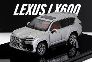 Lexus���N�T�X LX600 2024 �V���o�[ �J�@�\�t�� / LCD 1/43 �~�j�J�[