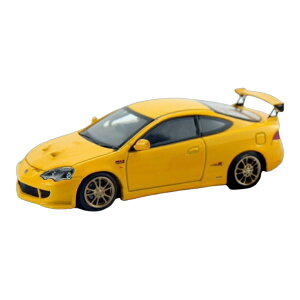 �y�\��z2026�N�����\�� Honda�z���_ INTEGRA�C���e�O�� TYPE R�^�C�vR (DC5) MUGEN���� 2006 YELLOW�C�G���[ / MOTORHELIX 1/64 �~�j�J�[