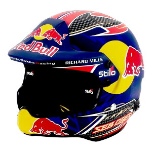 Stilo�w�����b�g Sebastian Ogier 2021 Toyota�g���^ Yaris WRC Gazoo Racing WRT �u���[ ���b�h �C�G���[ / MINI HELMET 1/2 �~�j�J�[