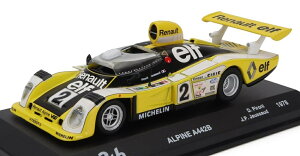 Renault���m�[ Alpine�A���s�[�k A442B 2.0L Turbo V6 1978 Team Renault Sport No.2 Winner 24h Le Mans / EDICOLA 1/43 �~�j�J�[
