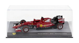 Ferrari�t�F���[�� F1 SF15T No.5 Season�V�[�Y�� 2015 Sebastian Vettel�Z�o�X�`�����E�x�b�e�� ���b�h / EDICOLA 1/43 �~�j�J�[