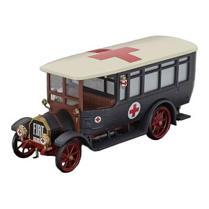FIAT�t�B�A�b�g 18BL TRUCK�g���b�N 1915 TELONATO AMBULANZA�~�}�� C.R.I. CROCE ROSSA ITALIANA�C�^���A�ԏ\�� MI �C�O���� / Rio 1/43 �~�j�J�[
