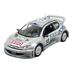 Peugeot�v�W���[ 206 WRC 2000 No.10 2nd Rally�����[ Portugal�|���g�K�� M.Gronholm T.Rautiainen Si 150����� / Trofeu 1/43 �~�j�J�[