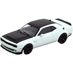 Dodge�_�b�W Challenger�`�������W���[ SRT Demon�f�[���� V8 6 2L 2018 �z���C�g �t���b�g�u���b�N / SOLIDO 1/43 �~�j�J�[