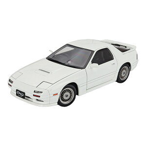 MAZDA�}�c�_ RX7 (FD3RS) SAVANNA�T�o���i INFINI�A���t�B�j COUPE�N�[�y (FC3S) 2006 WHITE�z���C�g 100����� / Sun Star 1/18 �~�j�J�[