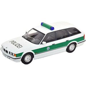 BMW 5er Serie E34 Touring�c�[�����O Police�|���X 1996 / TRIPLE9 1/18 �~�j�J�[