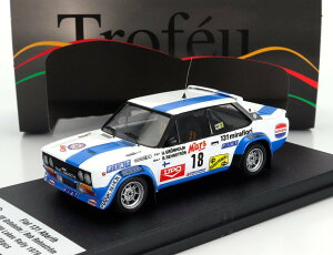 Fiat�t�B�A�b�g 131 Abarth�A�o���g 1979 night version No.18 4th Rally 1000 Lakes Ulf Gronholm 150����� / Trofeu 1/43 �~�j�J�[
