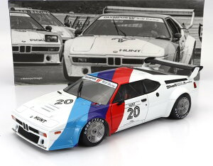 BMW�r�[�G���_�u�����[ M1 M88 3.5L 1979 Team BMW Motorsport No.20 Procar Series James Hunt �z���C�g�u���[���b�h / Werk83 1/18 �~�j�J�[